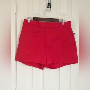 Ralph Lauren women’s High Waist red Shorts size 10 NWT